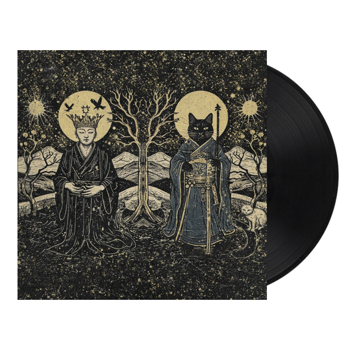Crowning / Oaktails - Split LP